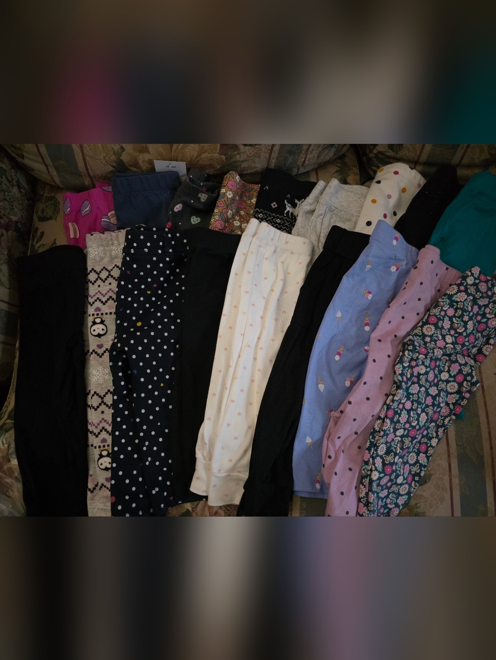 Huge Lot -12-18 months Baby Girl Pants